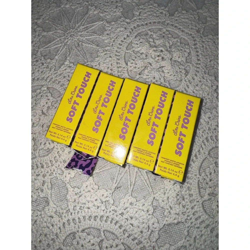 Lime Crime FUNKY FUSION Soft Touch Lipstick‎ .14oz Discontinued NEW Lot of 5